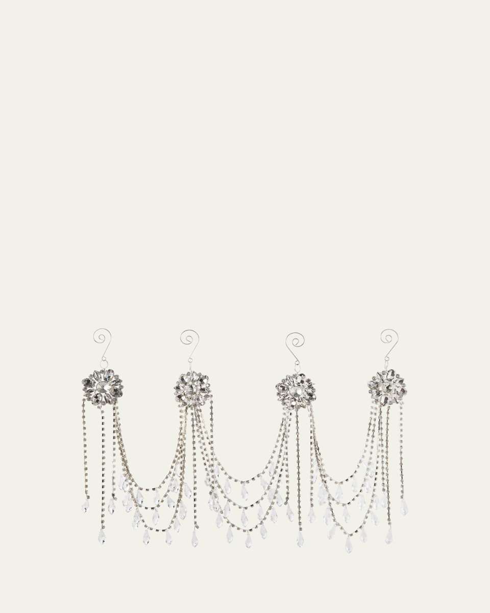 Hanging Jeweled Garland, 28"